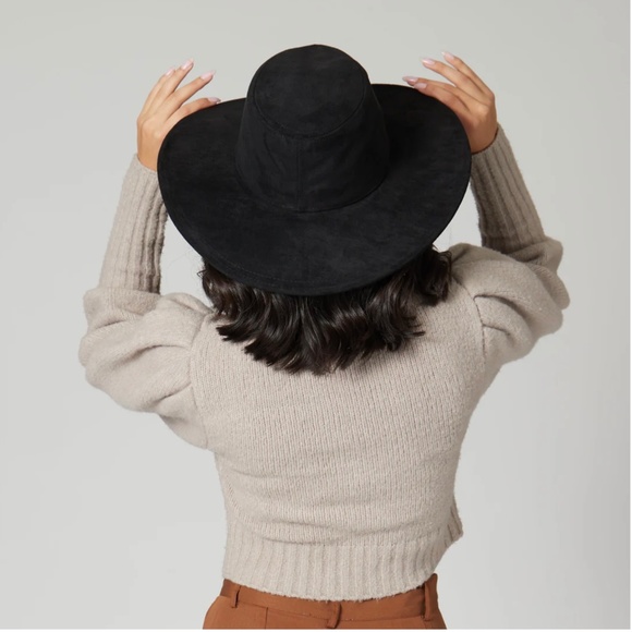 Anthropologie San Diego Hat Co. Suede Fedora - Picture 16 of 16